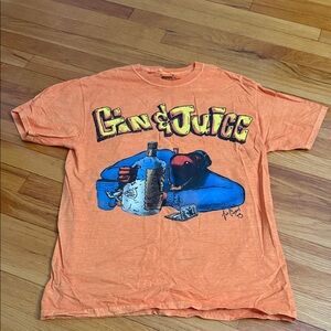 Orange Graphic Tee